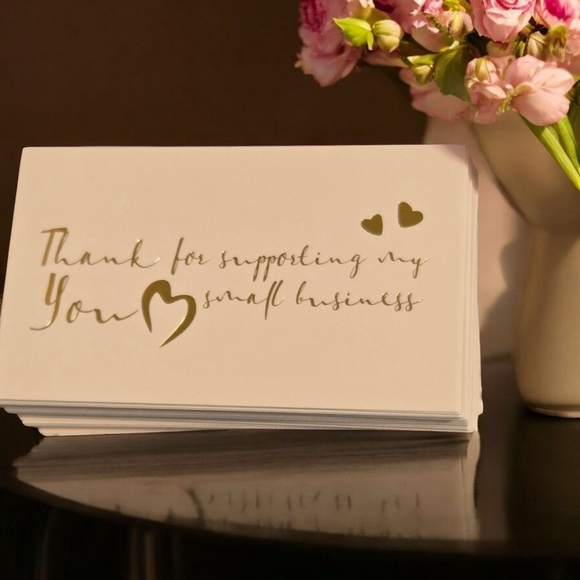 Thank You Cards and Stickers Bundle - Picture 2 of 3